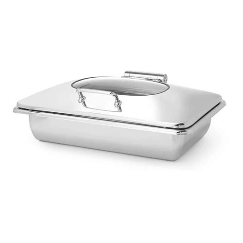 Fine Dine 473412 Premium Chafing Dish with Glass Cover, Gn 1/1, 590mm x 410mm x 200mm