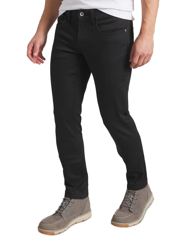 Weatherproof The Dillon, Slim 5 Pocket Super Soft Stretch Cotton Denim - Black - 32W x 32L - Image 1