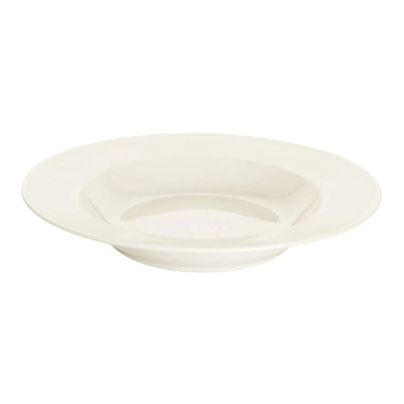 Fine Dine 770610 Crema Deep Plate, 230mm Diameter,