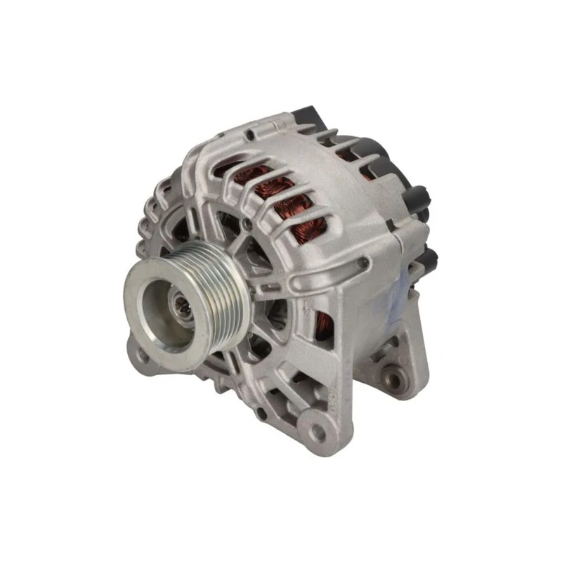 VALEO 446535 Alternator Alternator Charge current: 120 Amp Grooves: 7 grooves Pulley diameter: 55 mm Voltage: 14 V Rotation direction: CLOCKWISE