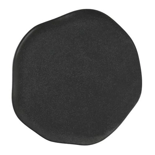 Fine Dine 04ALM003249 Porland Pure Seasons Coal Plate, 340mm Diameter,
