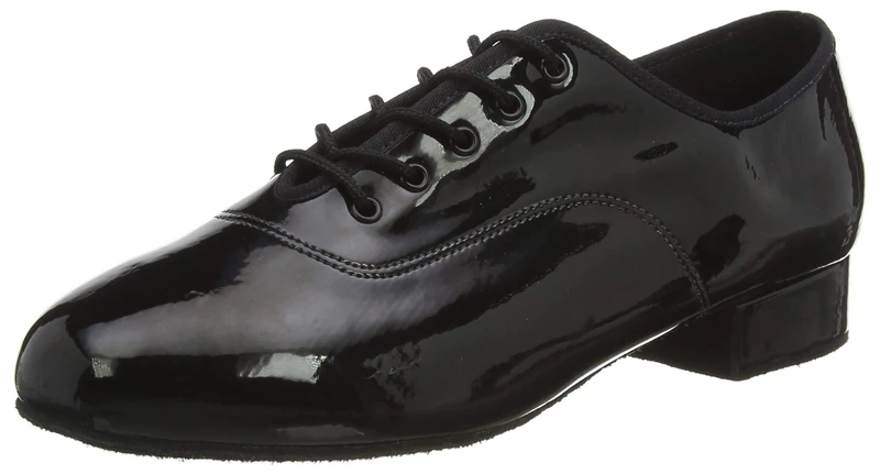Freed of London Men's 6692p Dance Shoe, Black, 4 UK