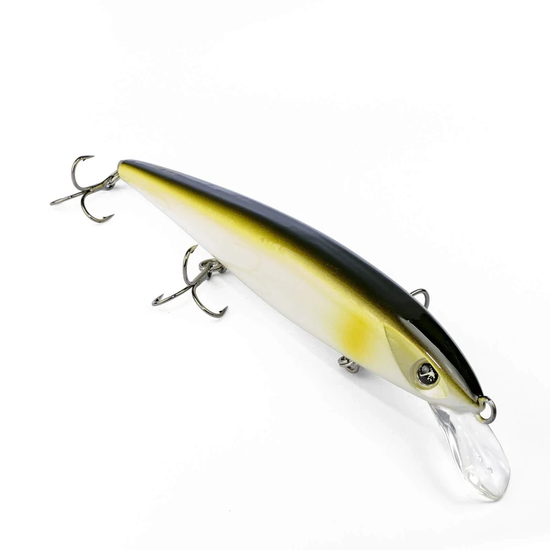 Geko Eja 130 Artificial Per La Pesca in Acacia Dolce, Sunrise Pearl, 130 mm