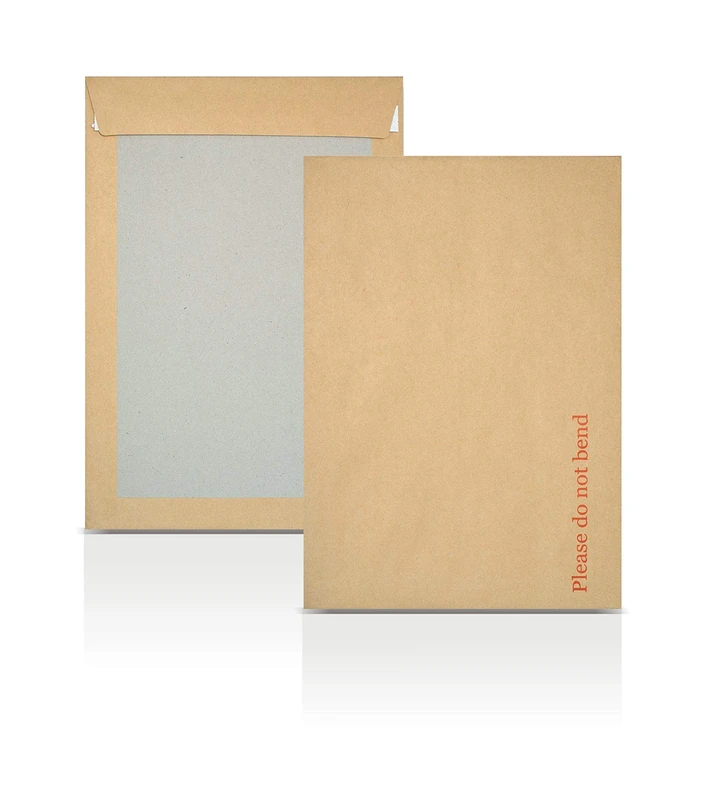 B4 (C4+) || 352x249mm || AKAR C4+ Envelopes Hardback B4 Envelope C4+ Do Not Bend Envelopes B4 C4+ Envelopes Peel Seal Manilla Hardback Envelope Do Not Bend B4 Cardboard B4 Envelopes [Pack of 250]