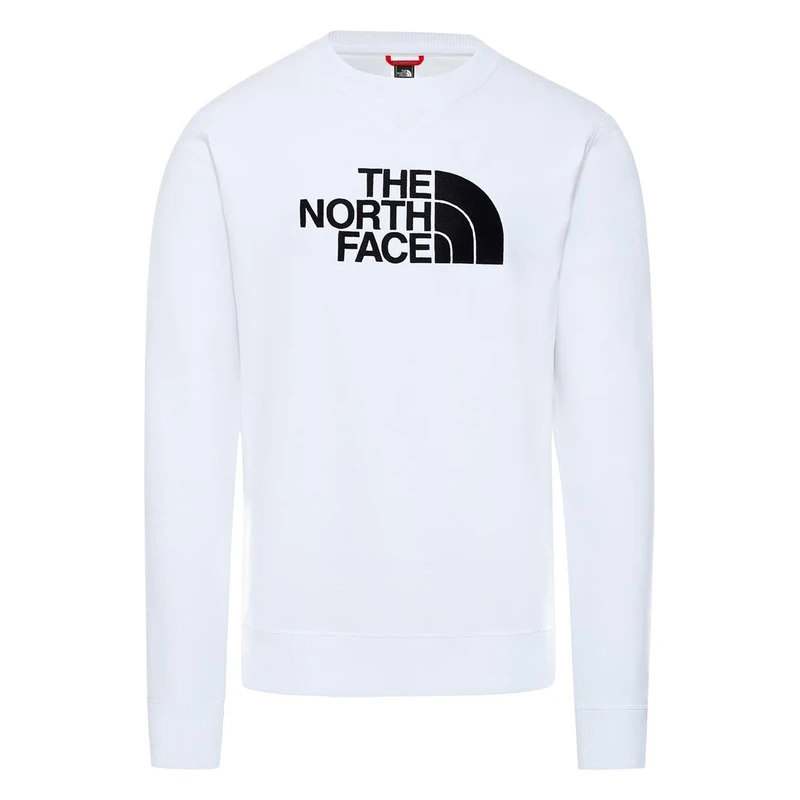 The North Face Drew Peak Crew Sweatshirt Tnf White-Tnf Black S