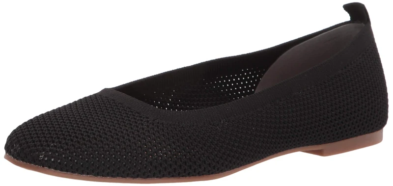 Lucky Brand Womens Daneric Ballet Flat, Black, 8.5 US - Image 1