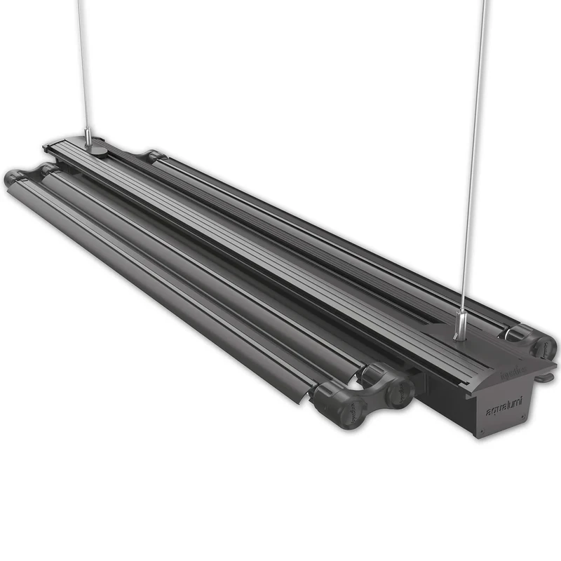 60cm (2ft) Hangable Aquarium Lighting, 4 Tube T5 Lighting Unit. Free Bulbs and Reflectors