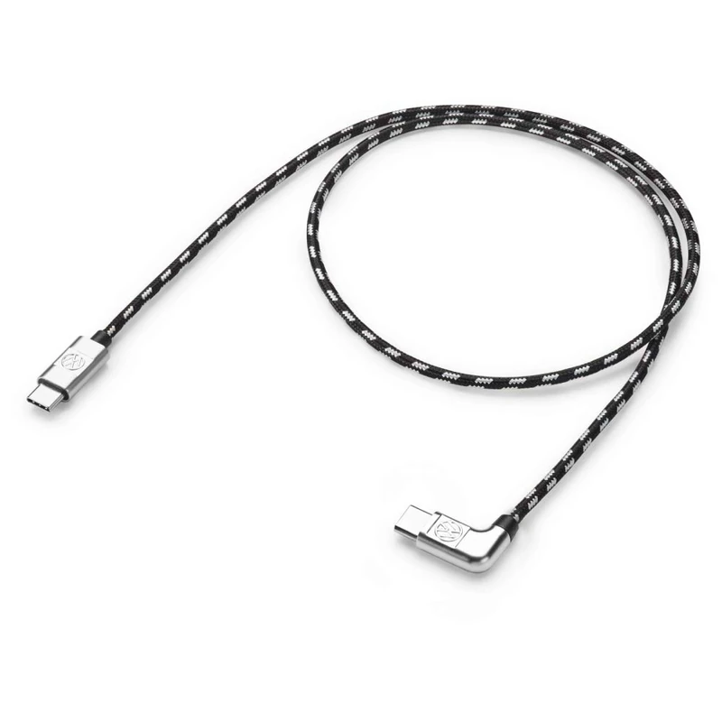 Volkswagen 000051446BC Connection Cable Charging Data Cable USB-C to USB-C Connection Cable Premium Cable 70 cm with VW Logo - Image 1