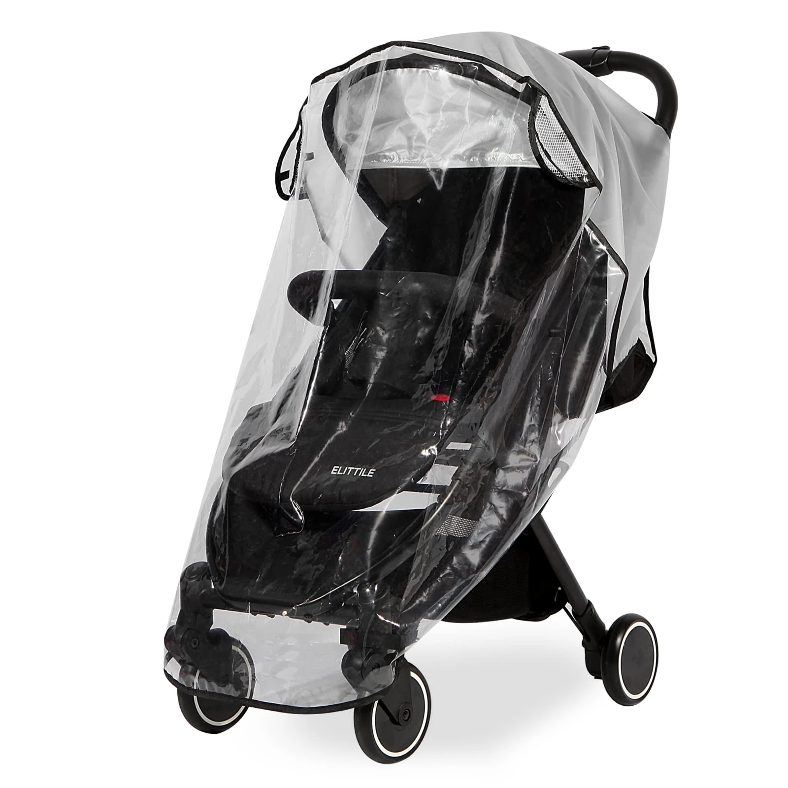 Universal Pushchair Rain Cover - Windproof, Waterproof, Sun, Dust, Snow Protection