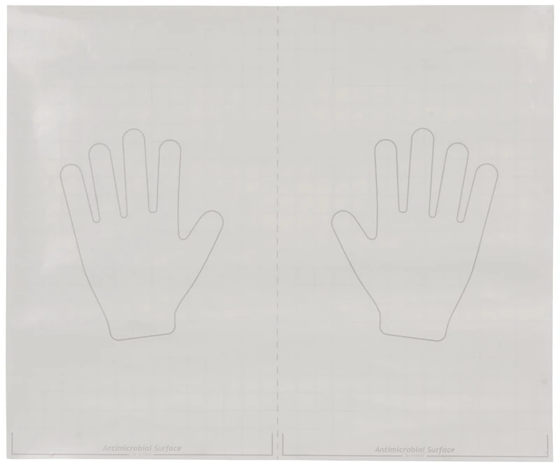 Tarifold Fr 335153-5 Self-Adhesive Anti-Microbial Film for Surface Protection Size M: 600 x 500 mm: Counter, Tables, Screens, Swing Doors | Destroys 99.9% Microbes Proven Efficiency - 5 pcs. - Image 1