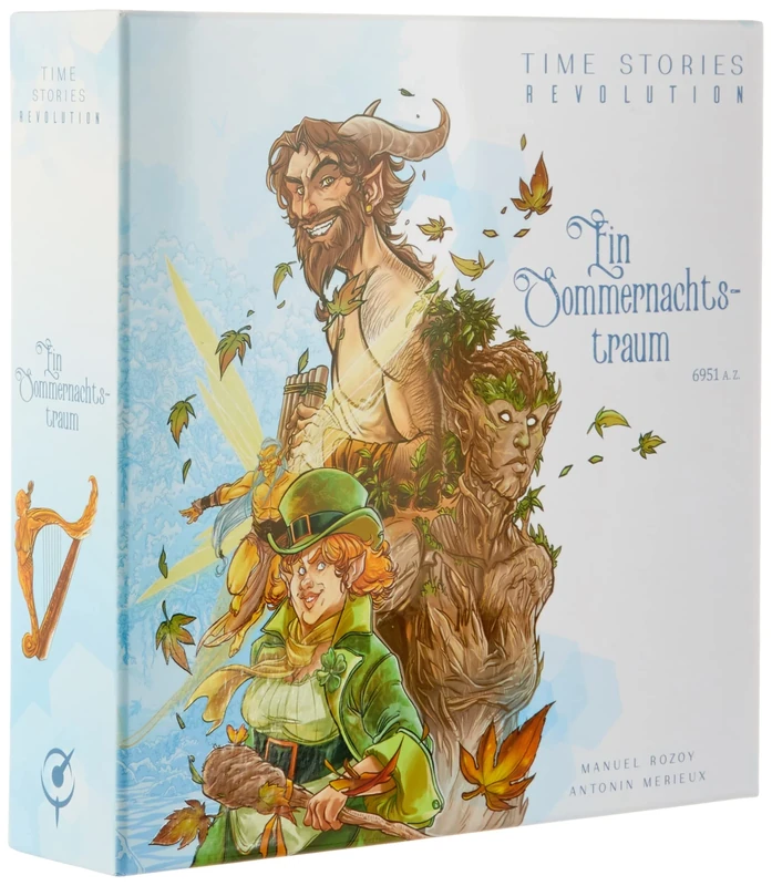 Asmodee | Space Cowboys | Time Stories Revolution - A Summer Night Dream | Connoisseur Game | Narrative Game | 1-4 Players | From 12+ Years | 180+ Minutes | German