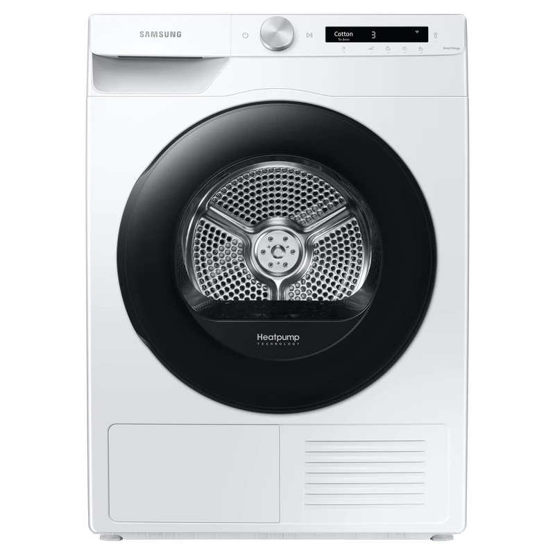 Samsung Series 5+ DV90T5240AW/S1 Heat Pump Dryer - 9kg, A+++