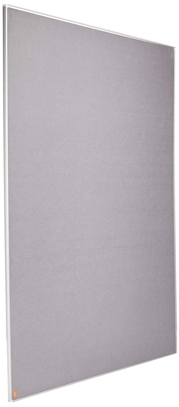 Nobo Felt Noticeboard, 1200 x 900 mm, Slim Trim Frame, InvisaMount Mounting System, Impression Pro, Grey, 1915221