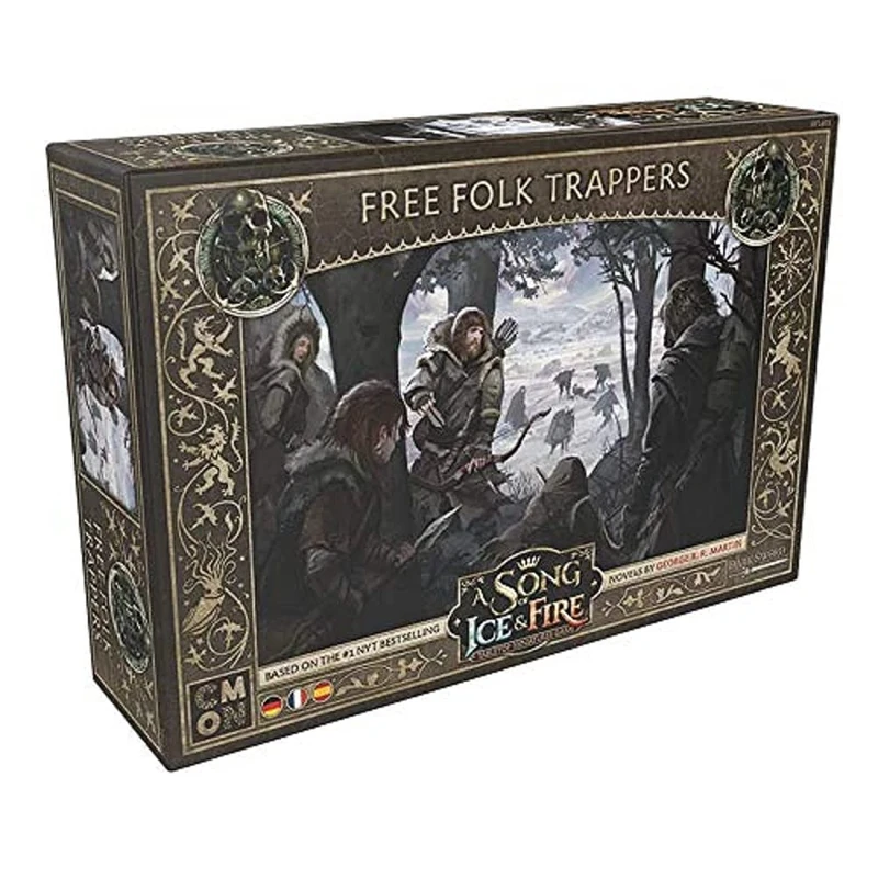 CMON, A Song of Ice & Fire - Trap Plate of the Free People, Expansion, Tabletop, 2 Players, Ages 14+, 45+ Minutes, German, Multilingual