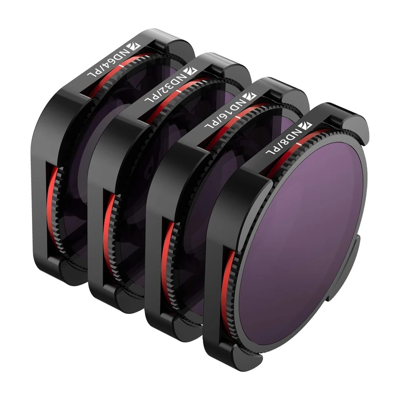Freewell Bright Day - 4K Series - 4Pack Filters Compatible with Hero12, Hero11, Hero11 Mini, Hero10, Hero9 Black - Image 1