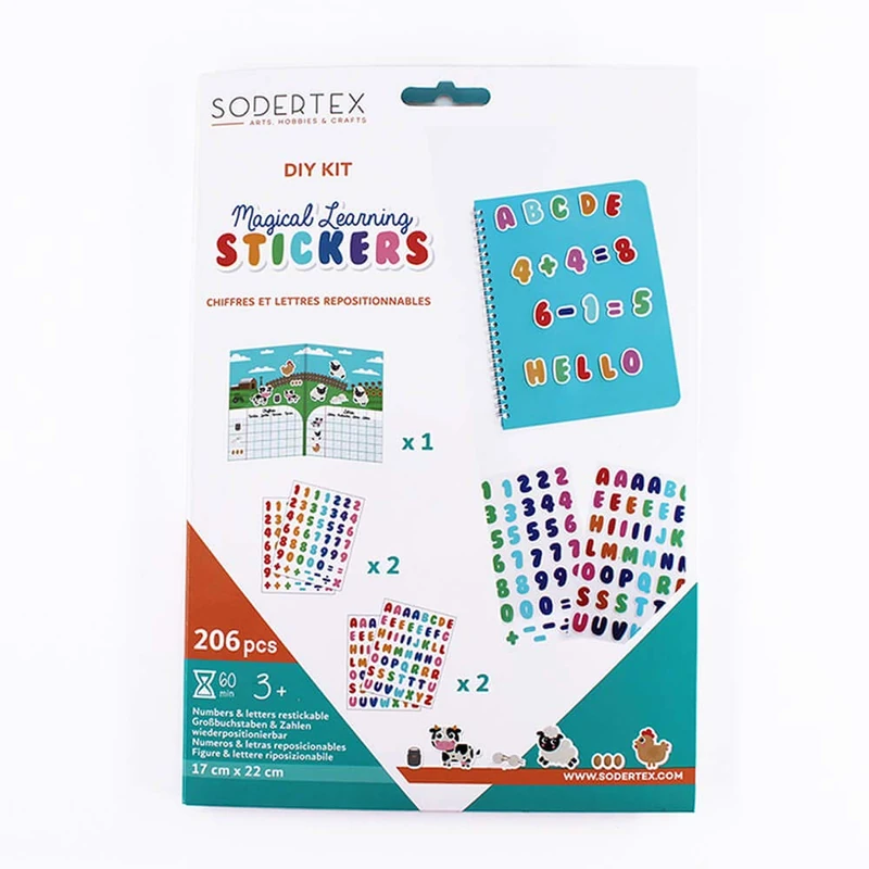 Sodertex Scrapbook Stickers, Assorted Colours, Standard - Image 1