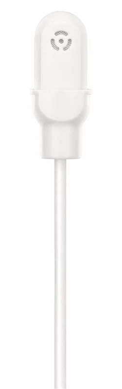 Shure DuraPlex Omnidirectional Lavalier Mic, MTQG Connector, White (DL4W/O-MTQG-A)
