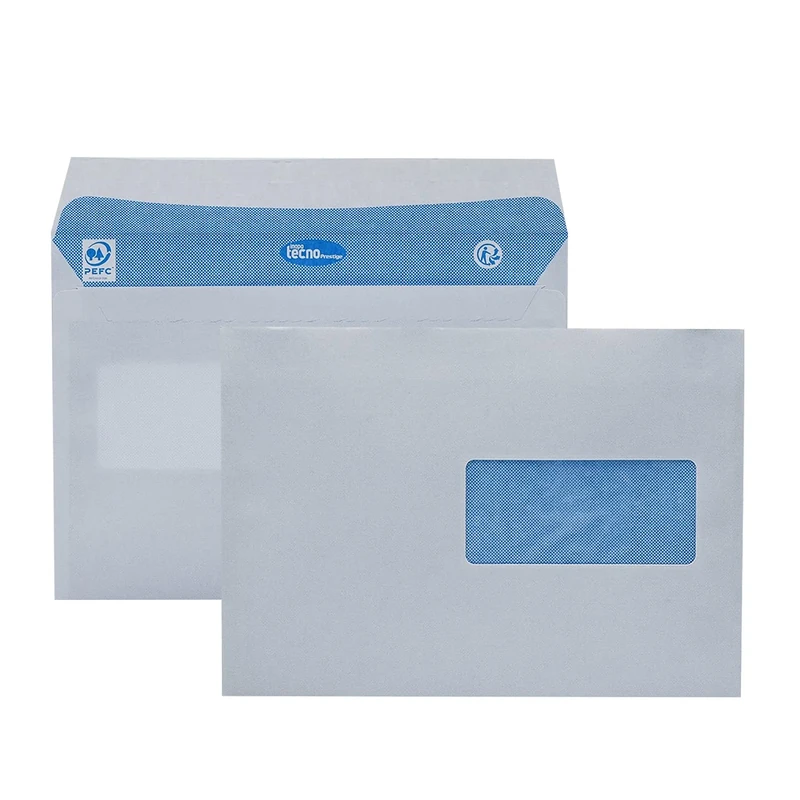 Velvet Envelope with Crystal Window 45 mm x 100 mm, 162 mm x 229 mm, 90 g, 500 Sheets - Image 1