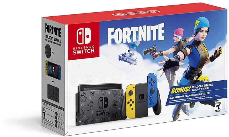 Nintendo Switch Fortnite Wildcat Bundle - Gaming Console - Image 1