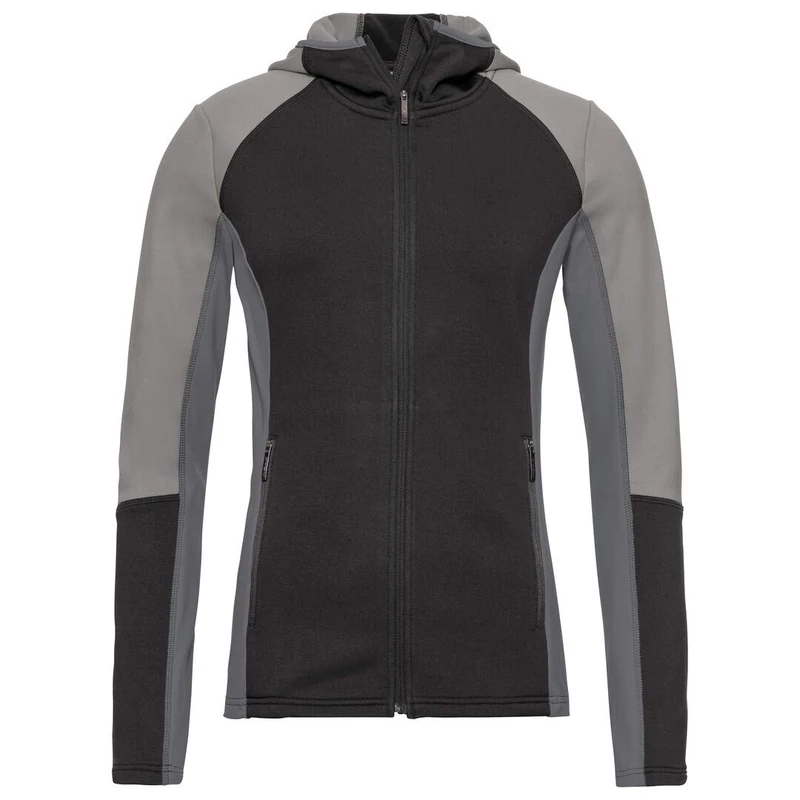 HEAD LAYLA Midlayer Full Zip Midlayer - Black Anthracite, x Large