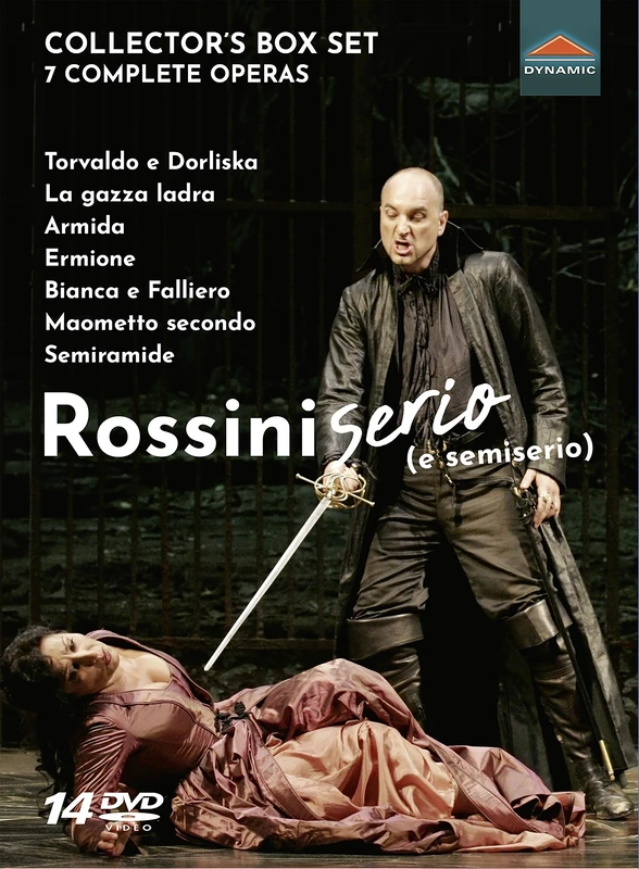 Rossini: Serio E Semiserio [Various; Víctor Pablo Pérez; Lü Jia; Alberto Zedda; Roberto Abbado; Renato Palumbo; Claudio Scimone] [Dynamic: 37888] [DVD] [2021]