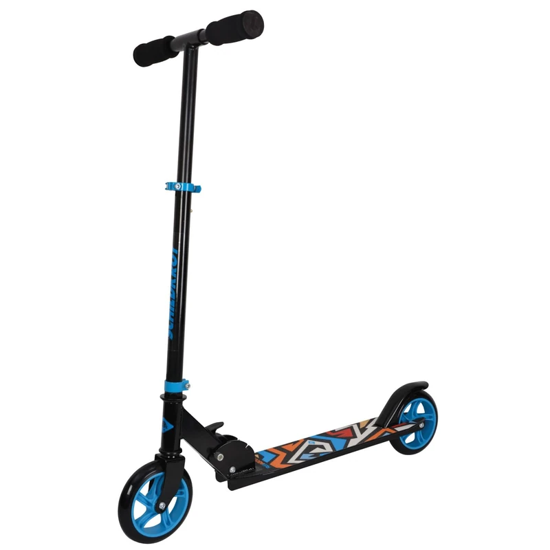 Schildkröt City Scooter RunAbout, 145mm Wheels, Aluminum Scooter, Foldable, for Children + 6 Years, Color: Blue, 510303