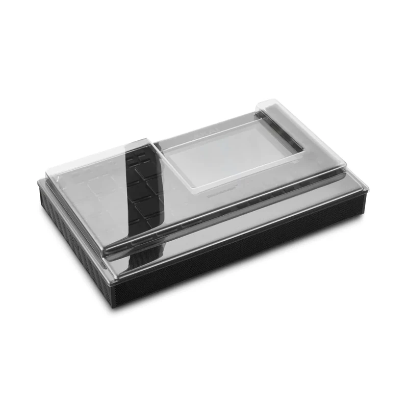 Decksaver Cover for Akai MPC Live 2 - Super-Durable Polycarbonate Protective lid in Smoked Clear Colour, Made in The UK - The Producers' Choice for Unbeatable Protection