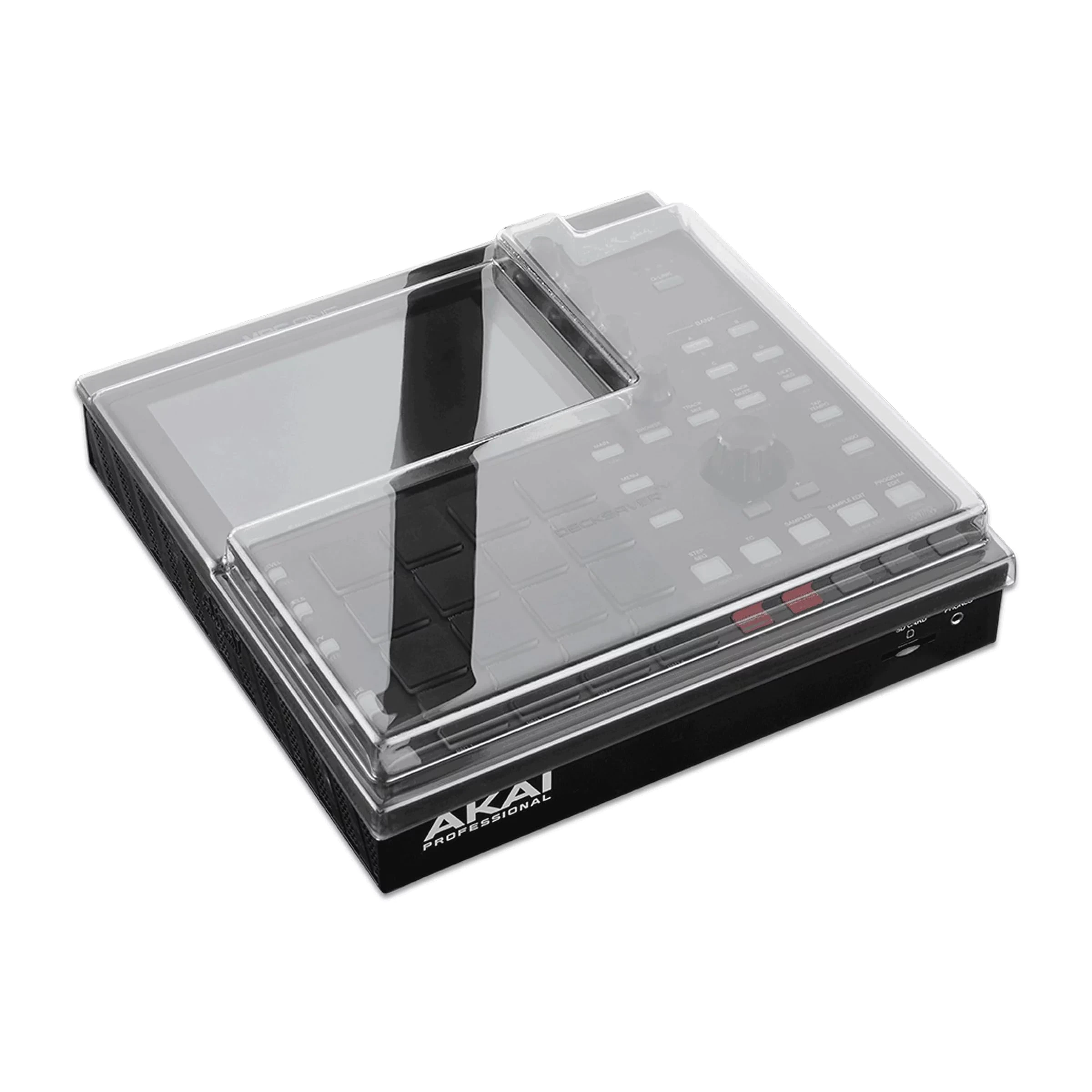 Decksaver Cover for Akai MPC One - Super-Durable Polycarbonate Protective lid in Smoked Clear Colour, Made in The UK - The Producers' Choice for Unbeatable Protection