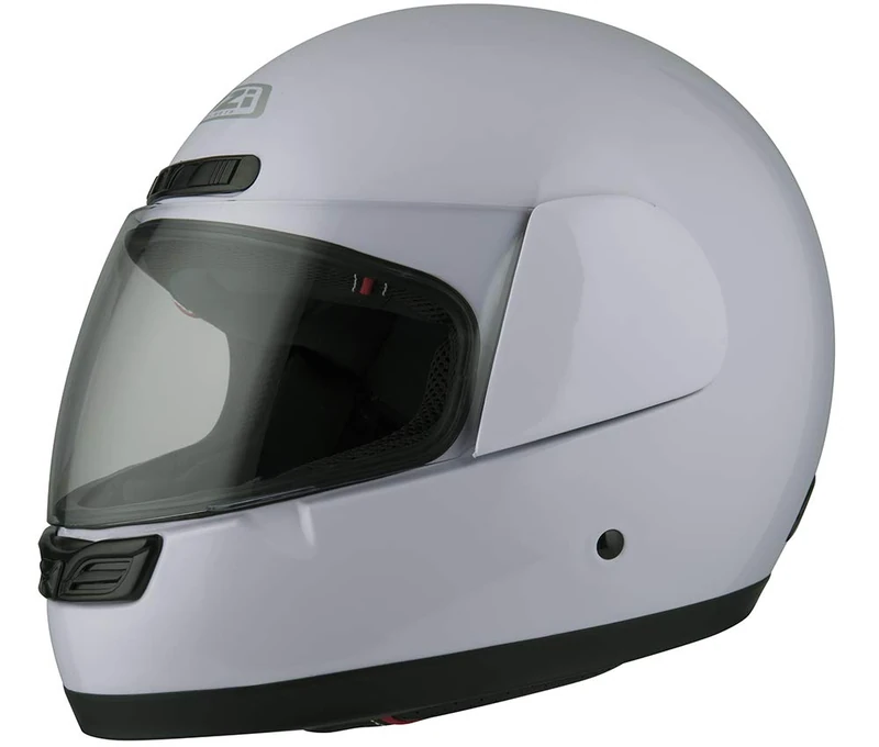 NZI Activy 3 Full Face Helmet, Bright White, 58 – 59 cm