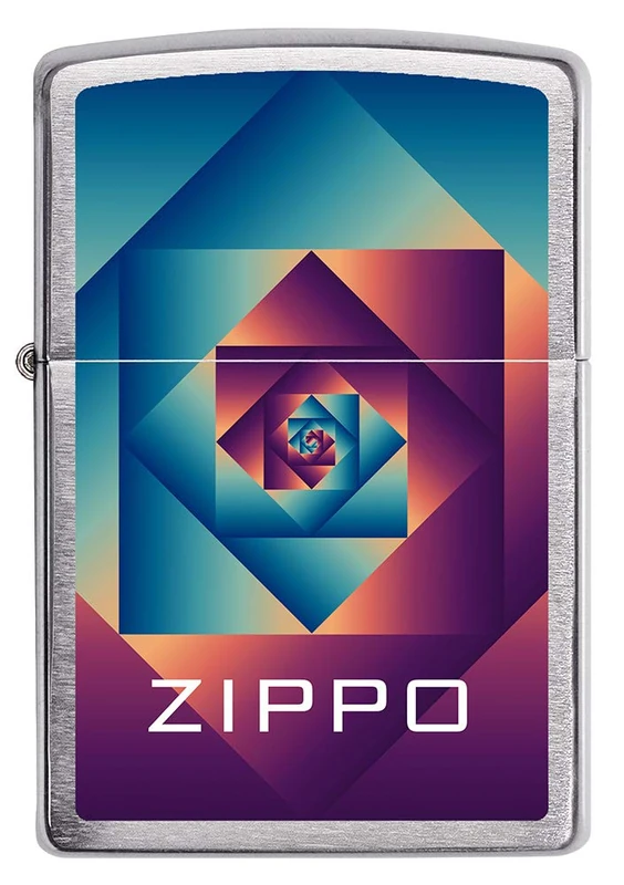 Zippo Lighter, Metal, Colourful, Normal