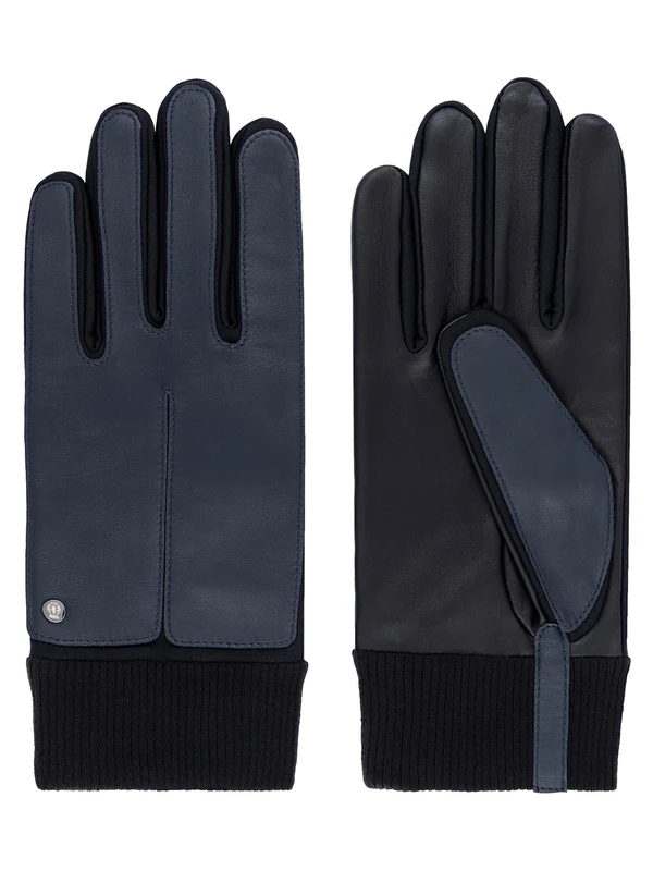Roeckl Men's Kopenhagen Touch Gloves, Blue, 9.5