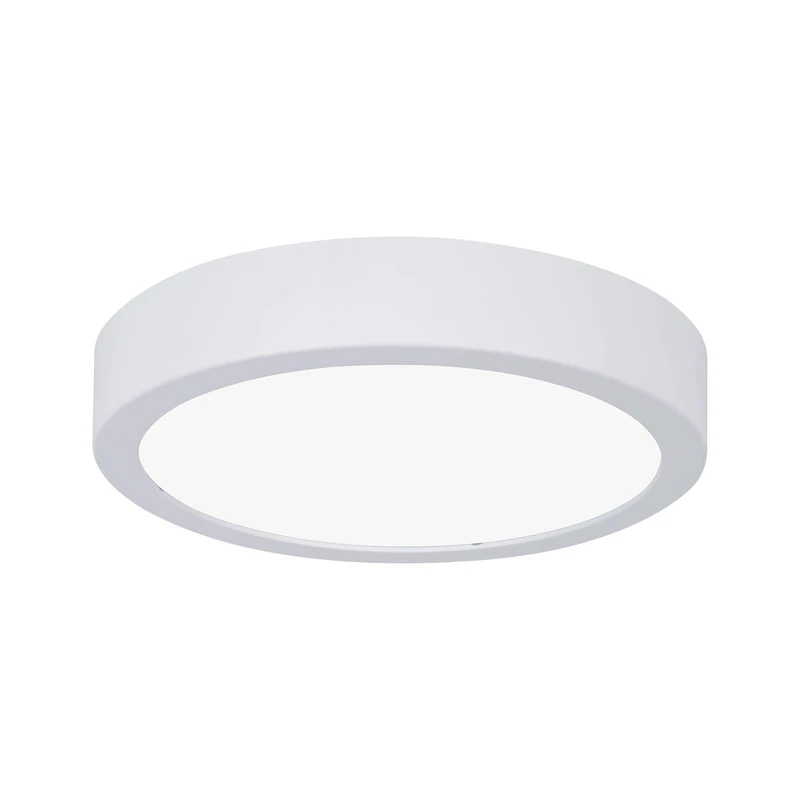 Paulmann HomeSpa 78924 LED Ceiling Light Panel Aviar IP44 Round 220 mm 4000 K White Including 1 x 13 Watt Dimmable Light Panel Plastic