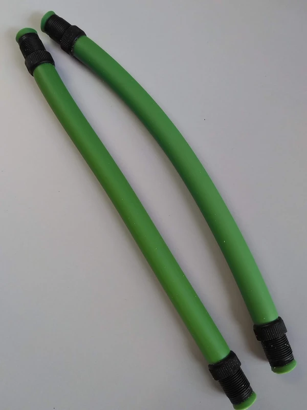 SALVIMAR Pair of Unisex Adult Arbalete Elastic Band, Acid Green, 20 cm x ø14 mm