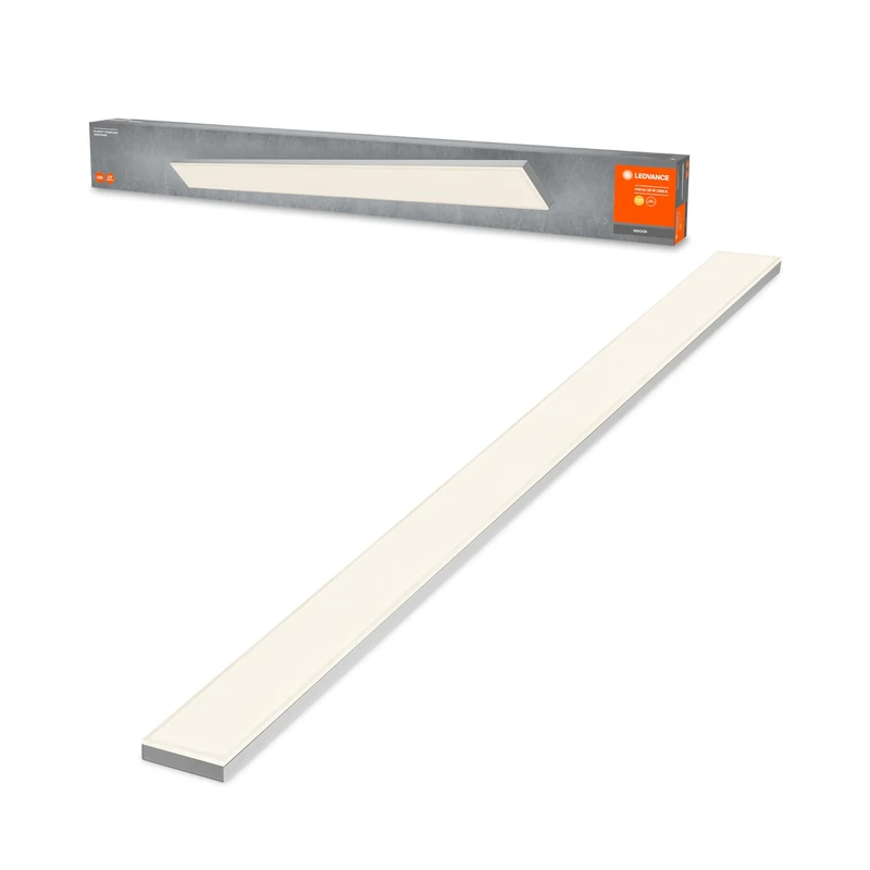 LEDVANCE Panel for Ceiling | PLANON Frameless / 35 W | Beam Angle: 110 | Warm White | 3000 K | Aluminum | IP20