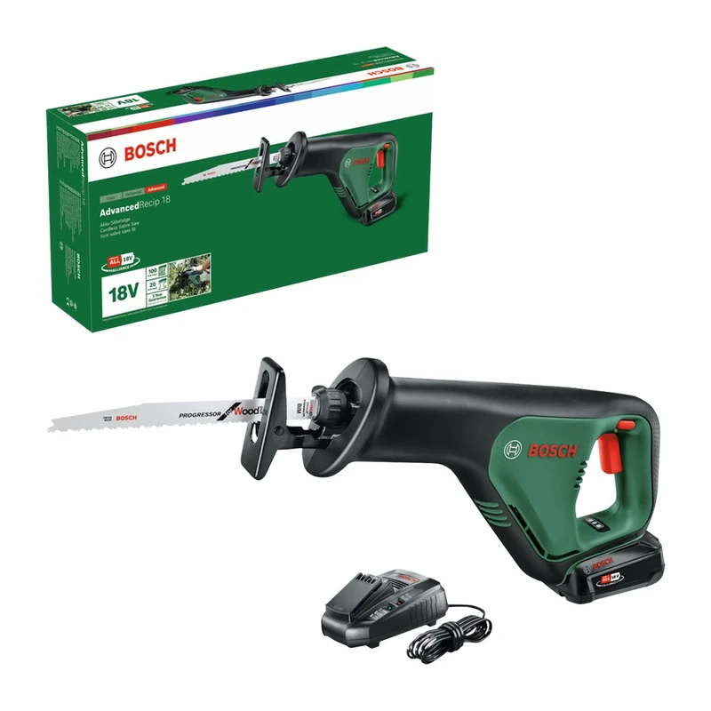 Bosch Akku Säbelsäge AdvancedRecip 18 (2,5 Ah Akku, 18 Volt System, im Karton)