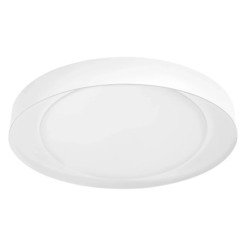 LEDVANCE Smart LEDWall and Ceiling Luminaire for Indoor Use with WiFi Technology, Tunable White (3000K-6500K), White, 490 mm, Compatible with Google and Alexa Voice Control, Smart+ WiFi ORBIS Eye