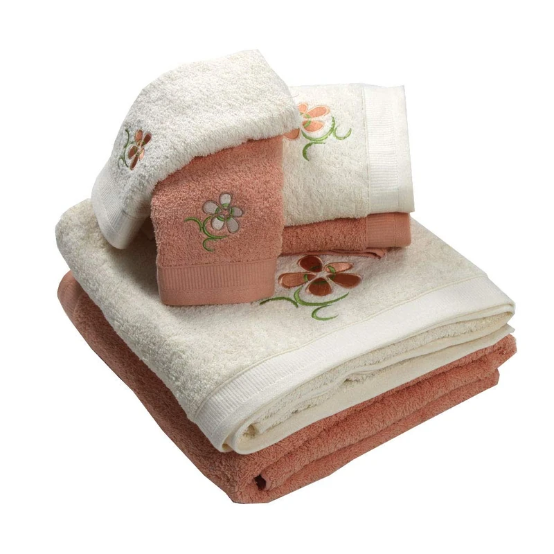 Westward Ho! Floral 6 Piece Boxed Towel Set - 6 Count_1135PE