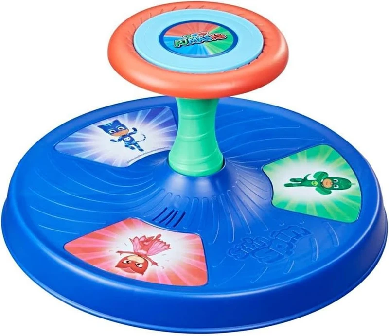 Playskool PJ Masks Sit 'n Spin Musical Classic Spinning Activity Toy for Toddlers Ages 18 Months and Up (Amazon Exclusive)