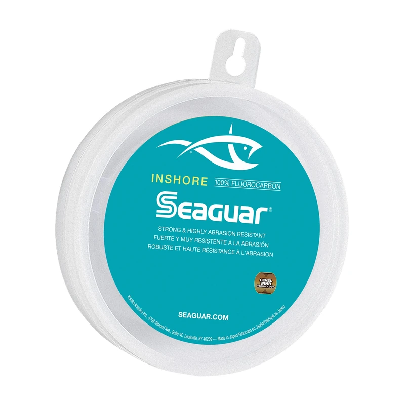Seaguar in Shore 100% Fluorocarbon Leader 100yd 80lb, Clear