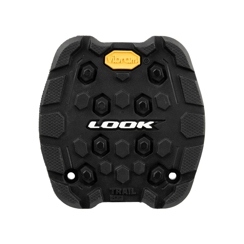 LOOK Cycle - Activ Grip Trail Pad - Compatible with Trail Grip Flat Pedals - Slip-Proof Safety - Innovative Grip Rubber - Exceptional Traction - Black