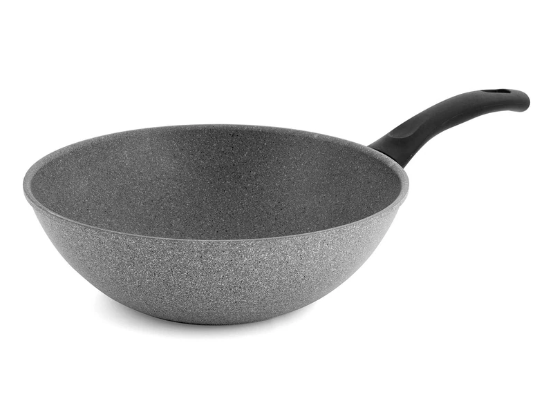 ZWILLING Ballarini Italia SRL -Tradiz Wok Cortinagranitium Eco Induction 1 Handle Cm 28