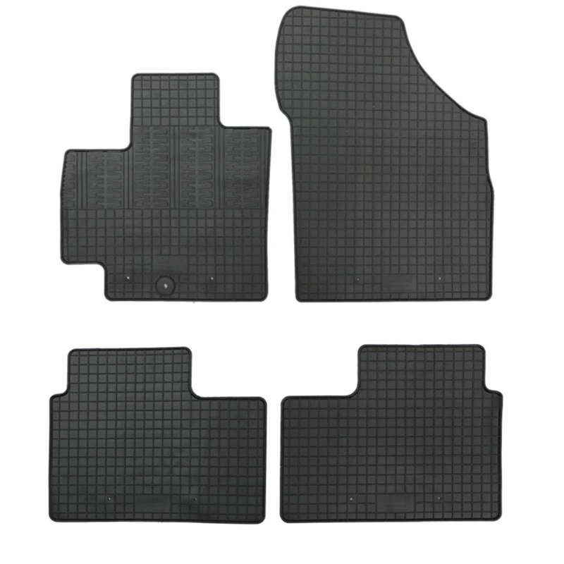 AUTO-STYLE Rubber car mats set compatible with Suzuki Ignis (MF) 2016- (4-pieces + fixing system)