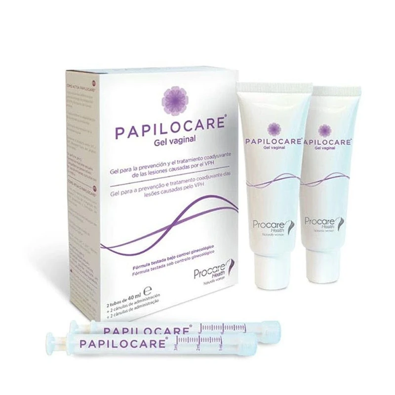 Papilocare Vaginal Gel 2 units of 40ml - Image 1