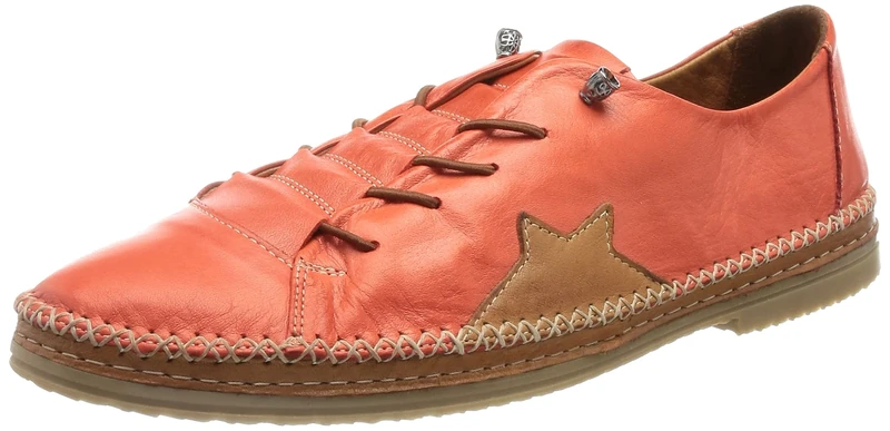 Manitu Women's 840000-04 Sneaker, red, 4.5 UK