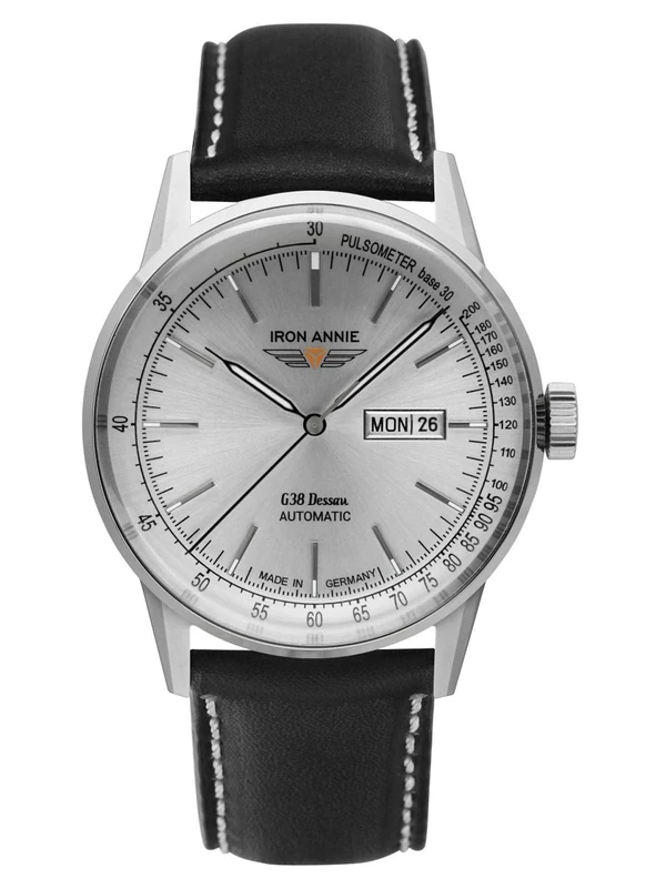 Iron Annie G38 Dessau Automatic with Leather Strap