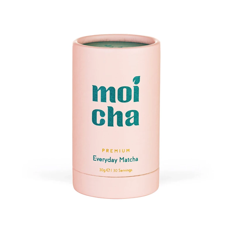 Everyday Matcha Green Tea Powder 30g by Moicha - Premium Ceremonial Japanese Green Tea from Uji Japan - Enjoy in Matcha Latte or as a Tea
