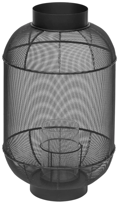 broste Copenhagen Lantern, Metal, Black, 50x31cm