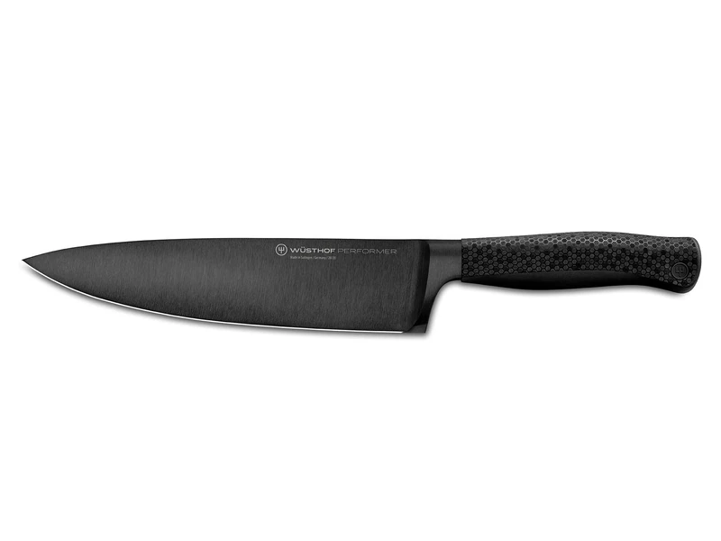 Wüsthof Performer 8 Inch Chef's Knife, Black