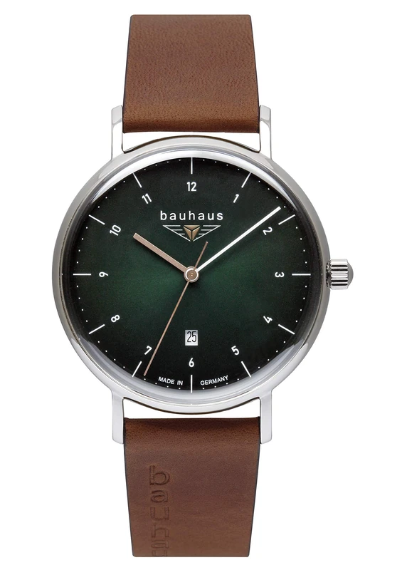 Bauhaus Reloj 2140-3 de cuarzo Mens Analogue Swiss Quartz Watch with Leather Bracelet 2140-4 - Image 1