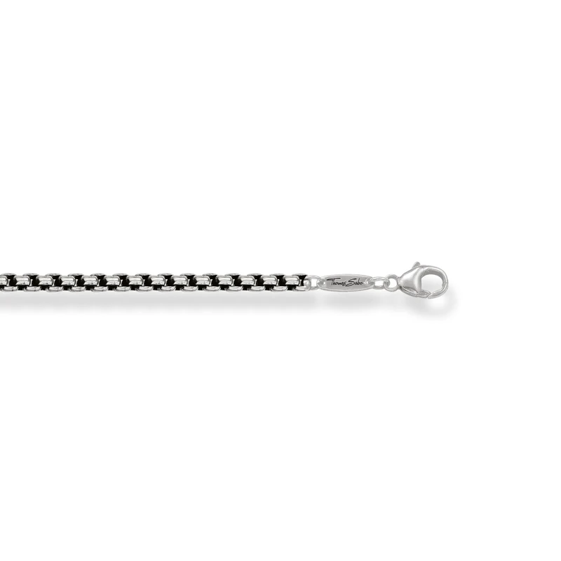Thomas Sabo Venezia chain 925 Sterling Silver, Blackened